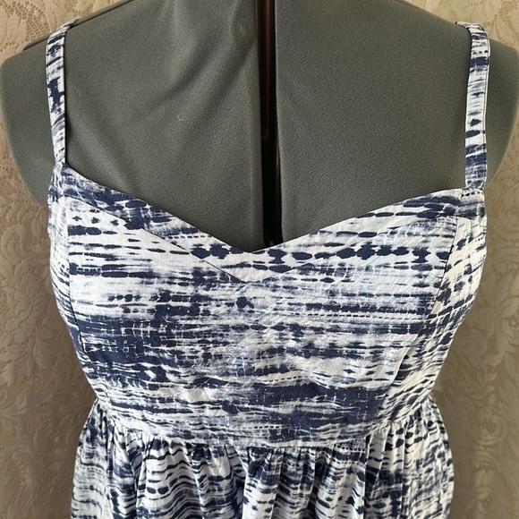❌SOLD❌Torrid Multicolor Blue Dress with pockets! - Picture 3 of 8